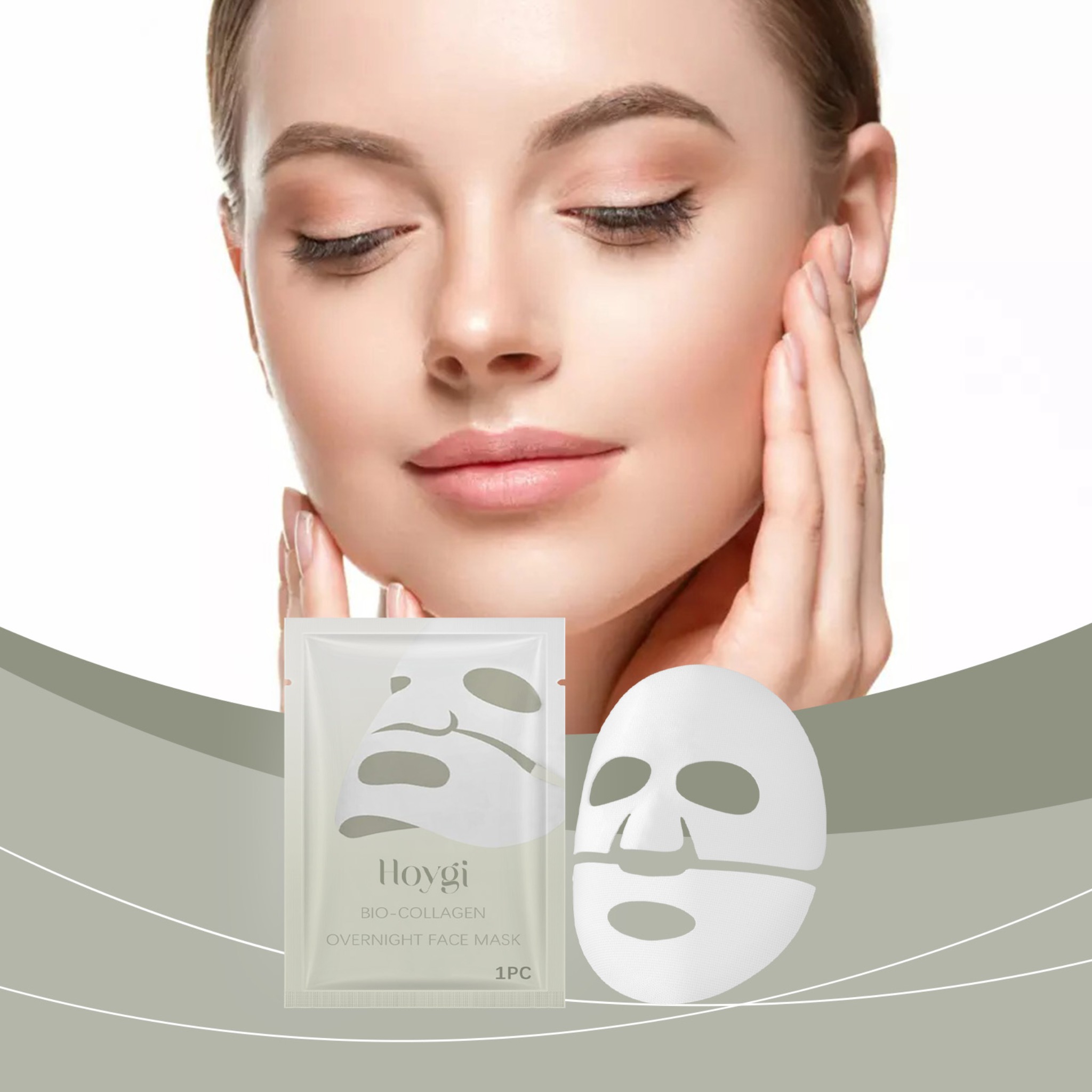 Skincare Collagen - Bio Collagen Face Mask Lifting Firming