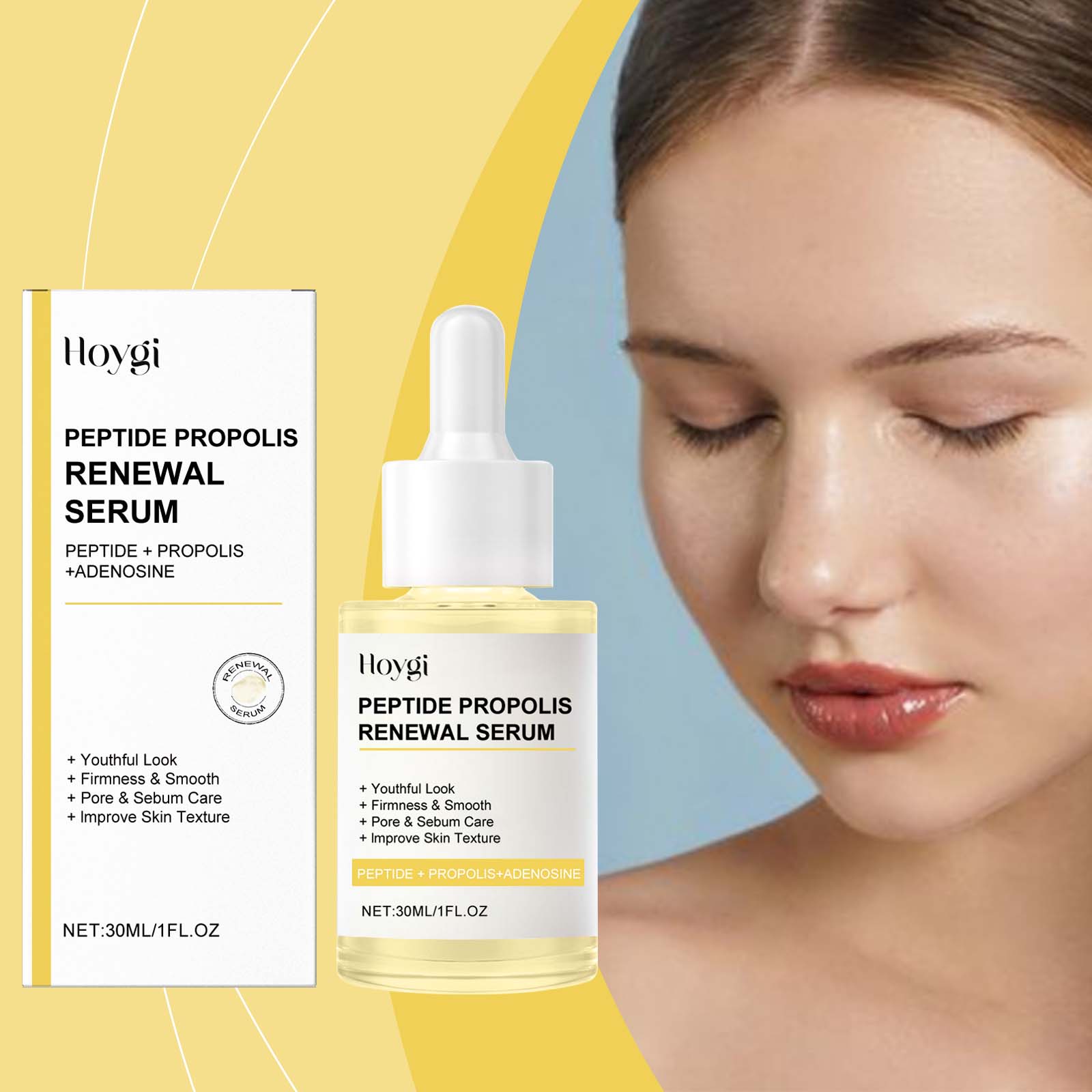 Azelaic Acid Cream - Peptide Propolis Face Serum Reduce Dryness