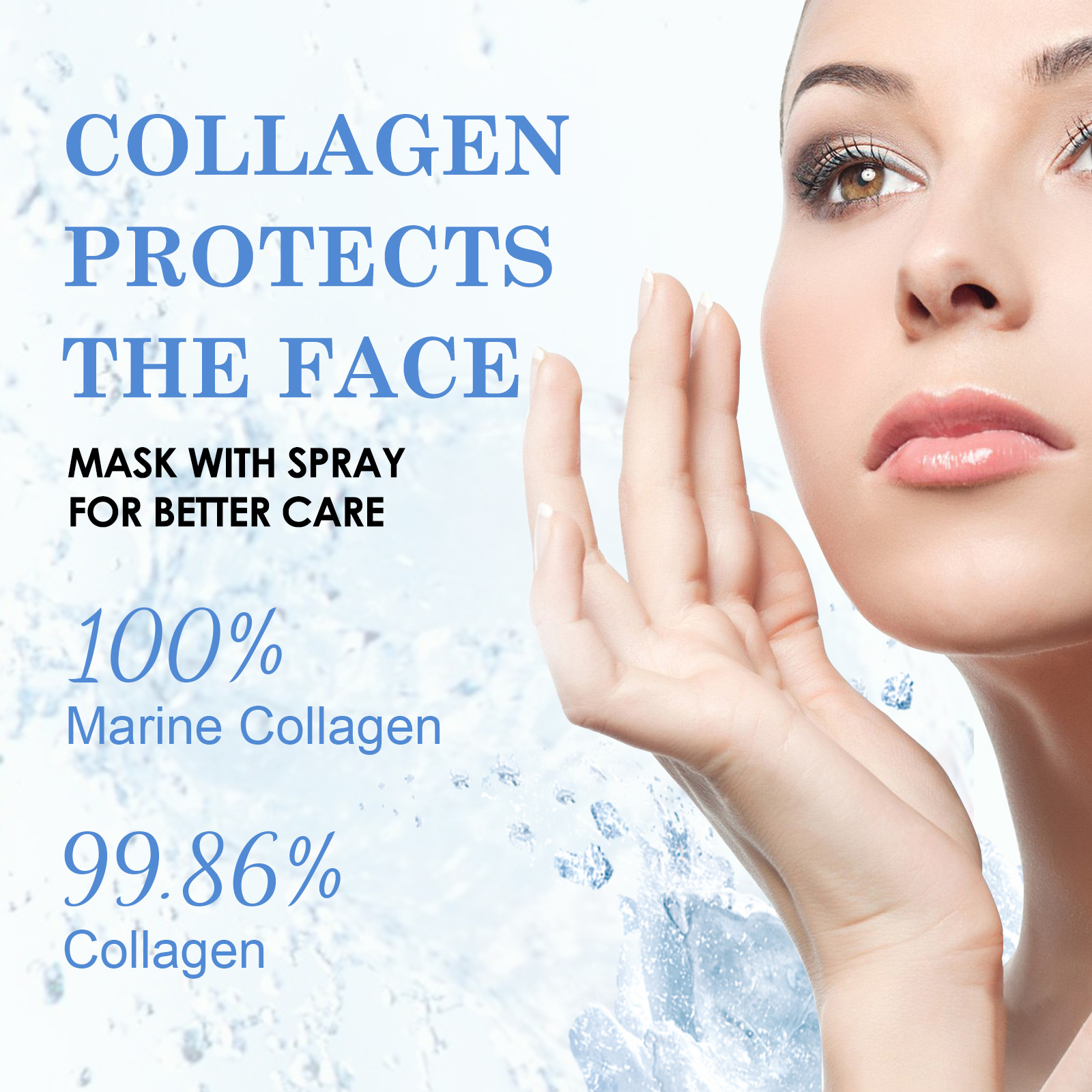 Skincare Collagen - Collagen Membrane Set Paper Soluble Facial