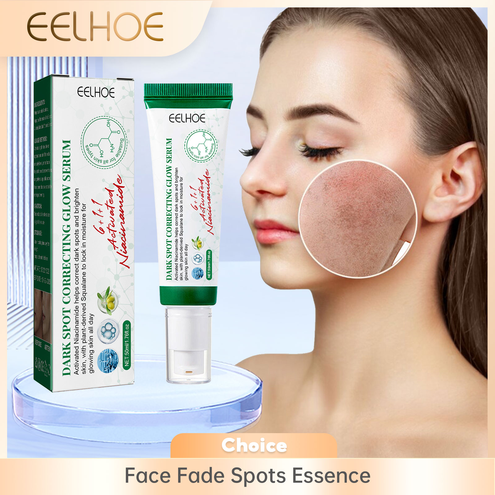 Azelaic Acid Cream - Dark Spot Correcting Glow Serum Fade
