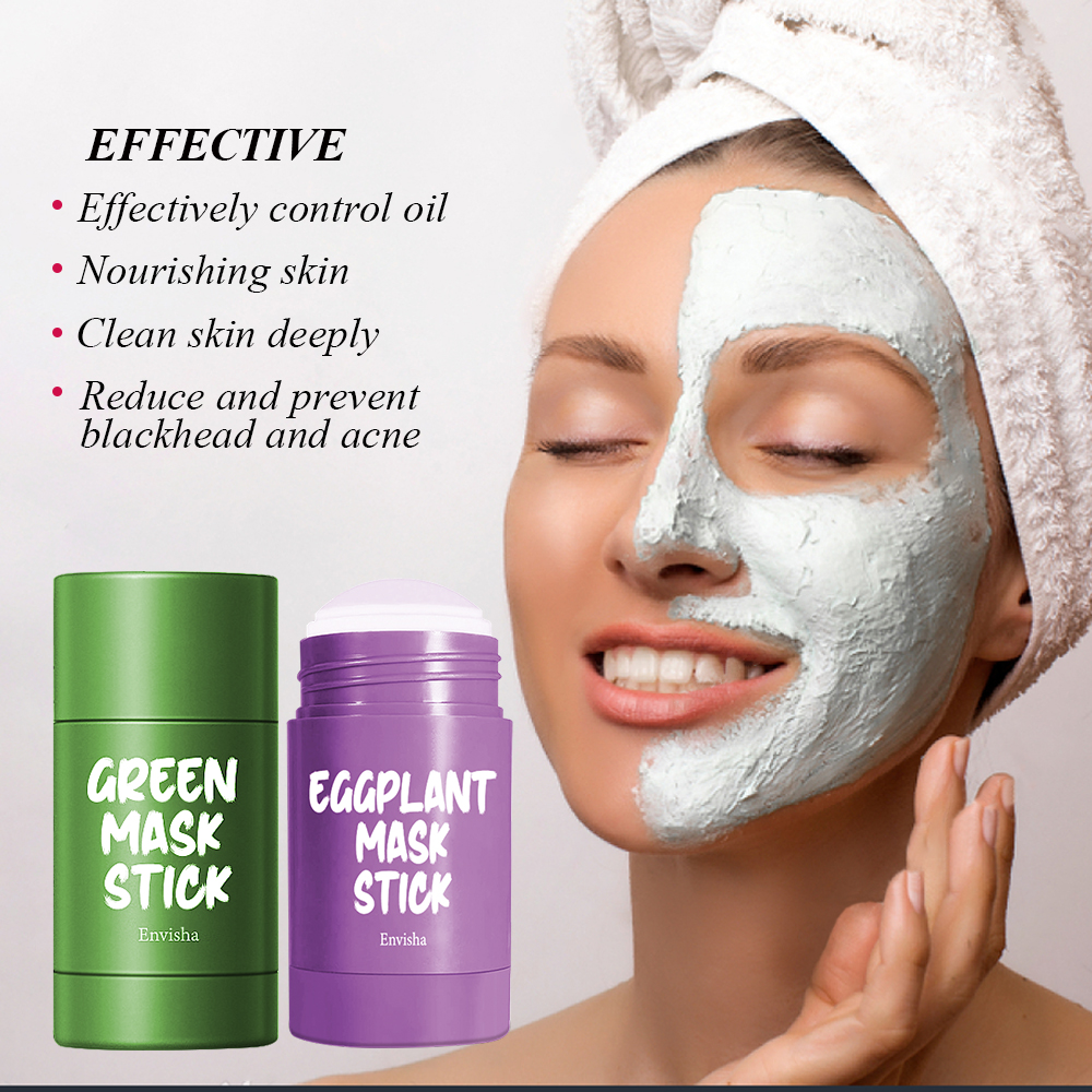 Skin Care Facial Mask Eggplant - огляд і ціна Mud Mask Kaolin