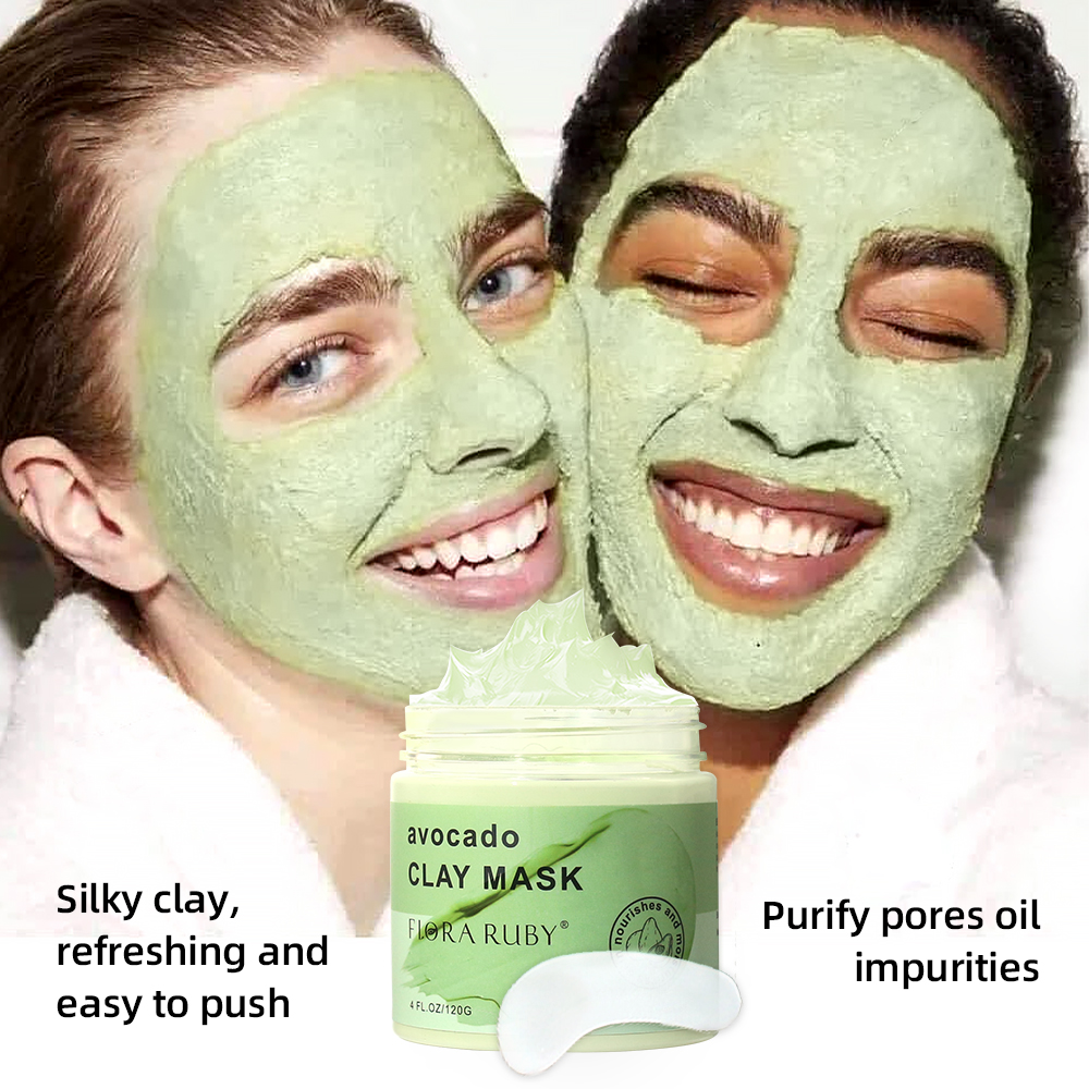 Face Masks Skincare-Avocado Cl - огляд і ціна Mud Mask Kaolin