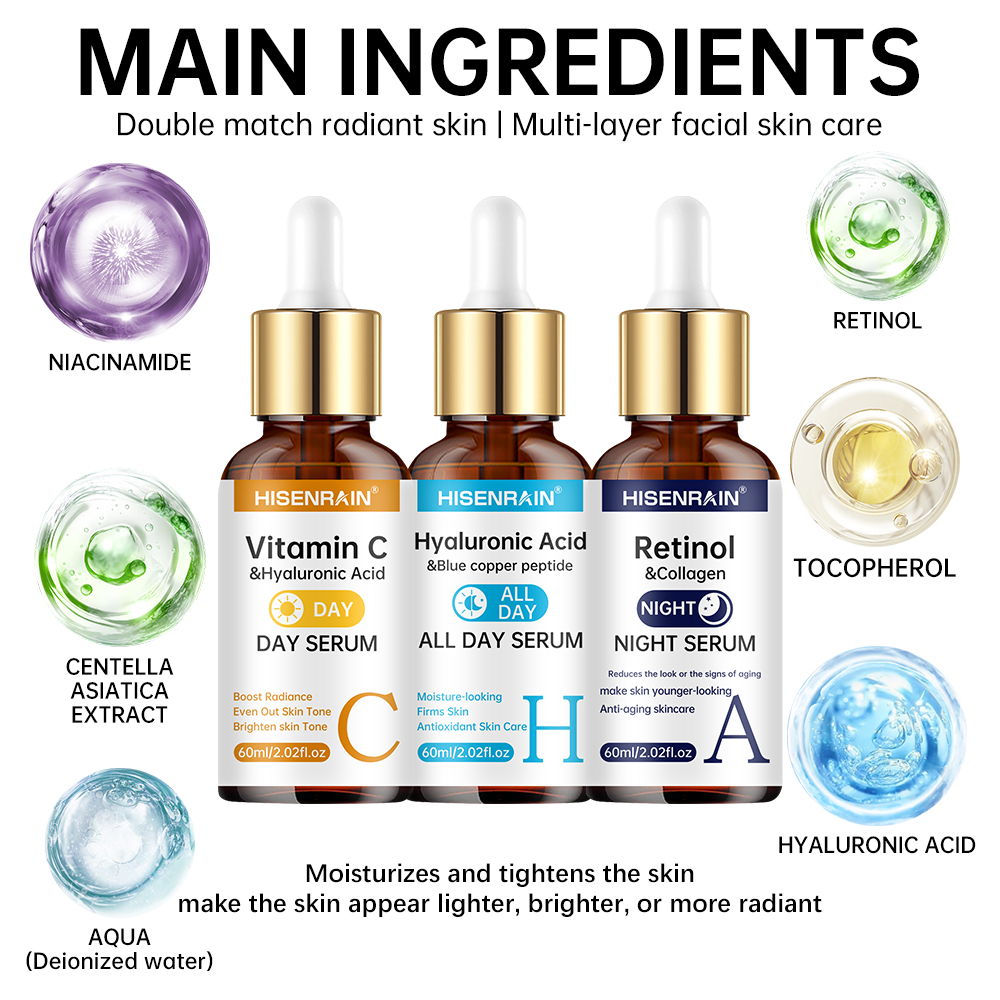 HISENRAIN Vitamin C + Retinol  - огляд і ціна Azelaic Acid Cream