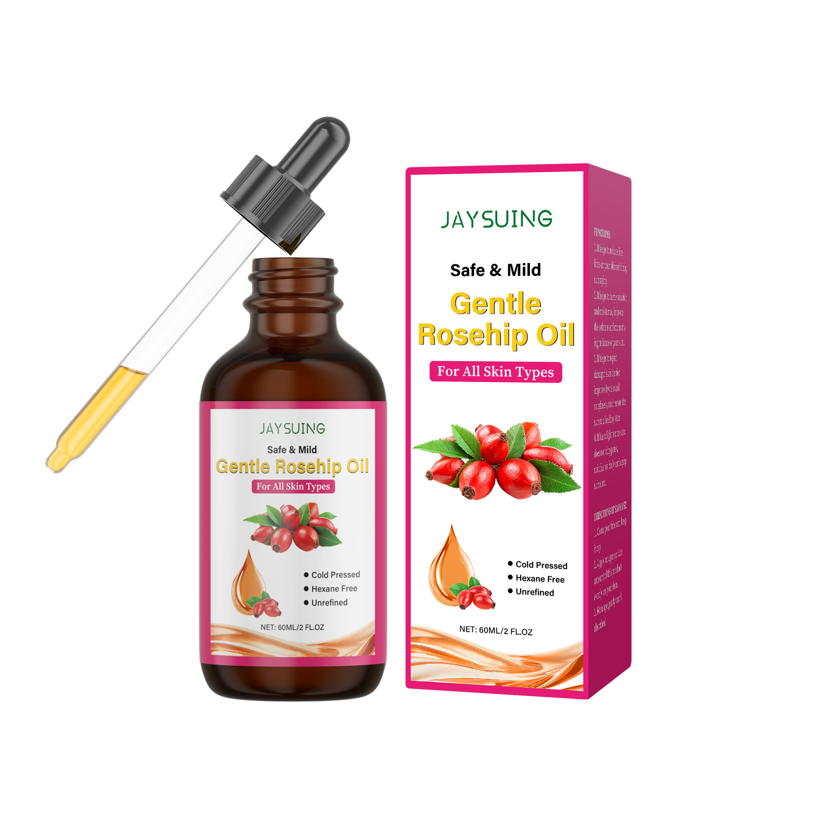 Rosehip Oil for Face Organic A - огляд і ціна Face Oil Rosehip