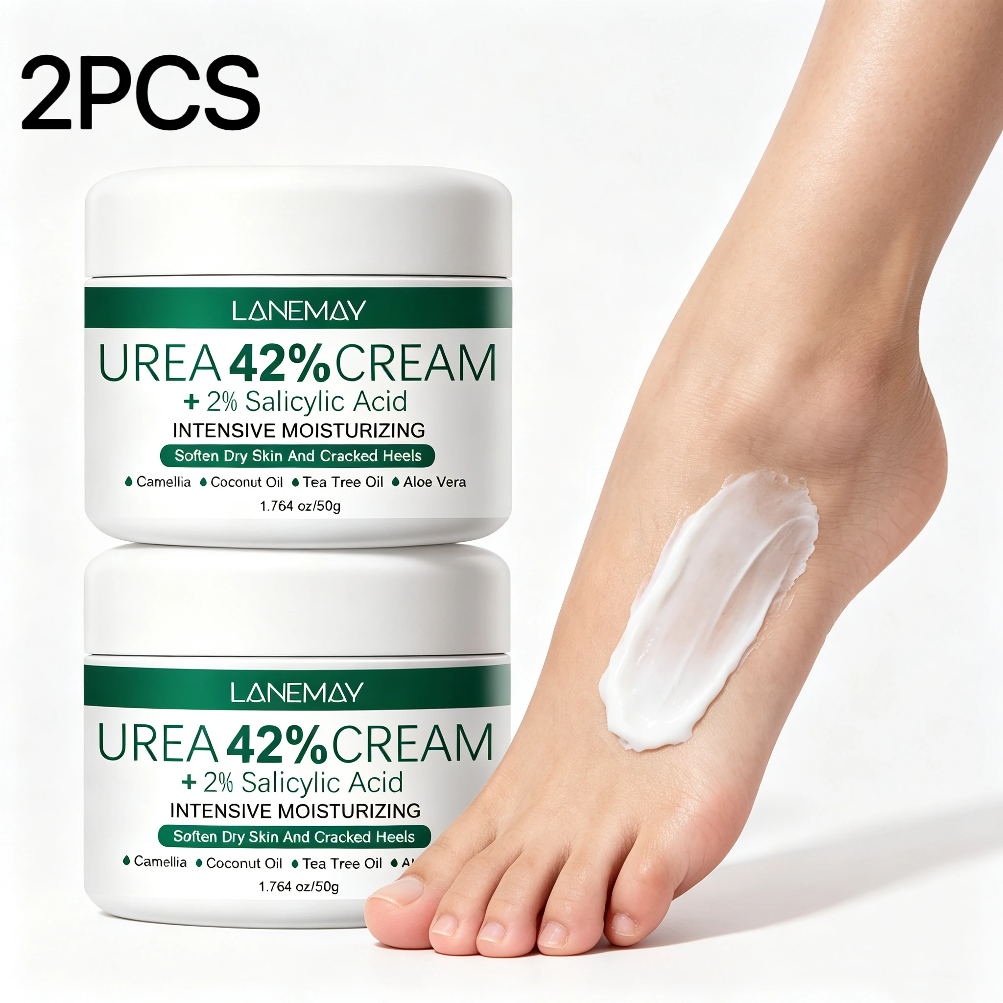 2PCS New 42% Urea Cream + 2% S - огляд і ціна Azelaic Acid Cream