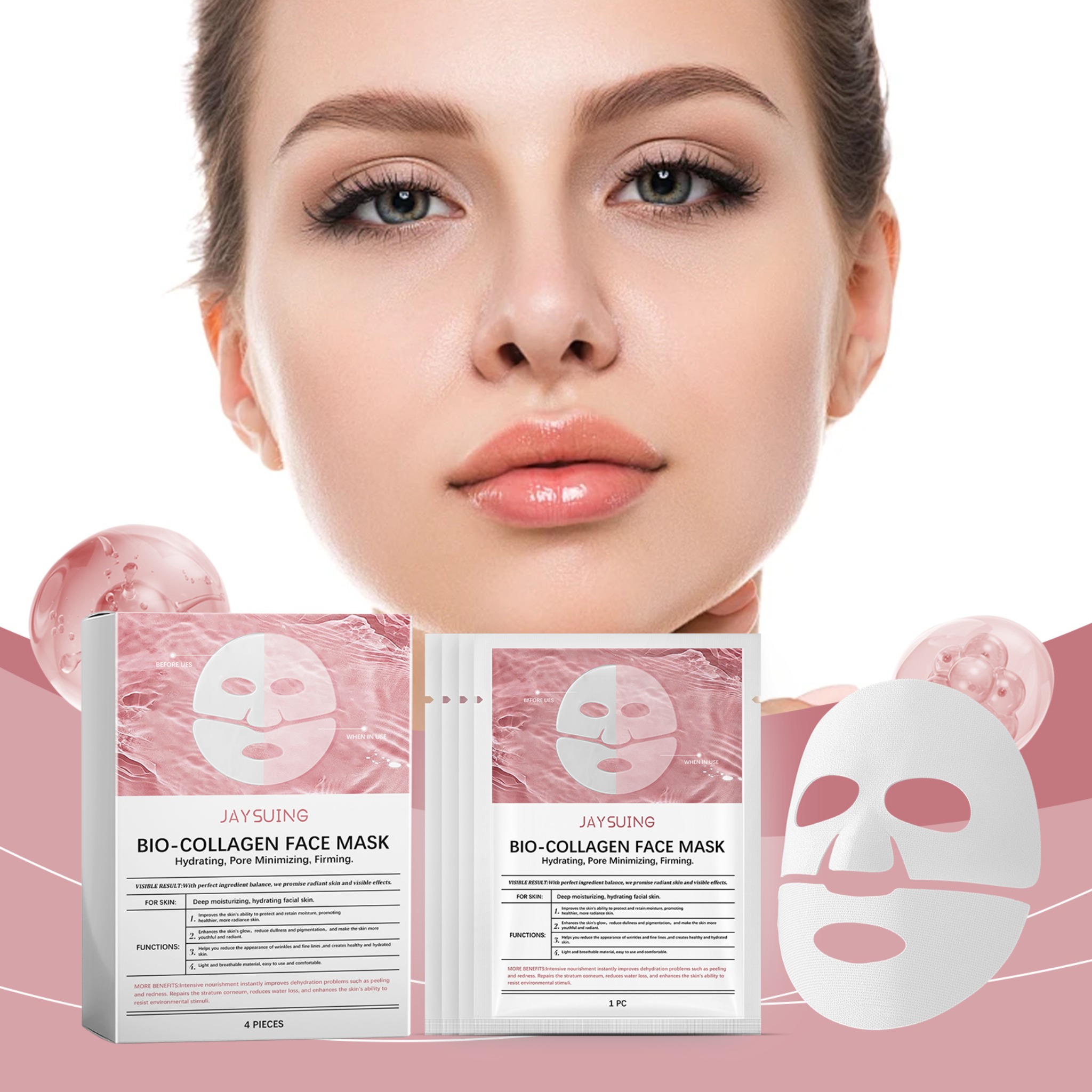 Collagen Face Mask Shrink Pore - огляд і ціна Skincare Collagen