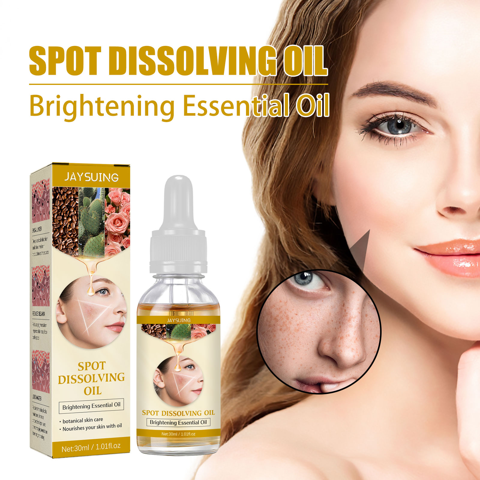 Dissolved spot oil Lighten spo - огляд і ціна Face Oil Rosehip