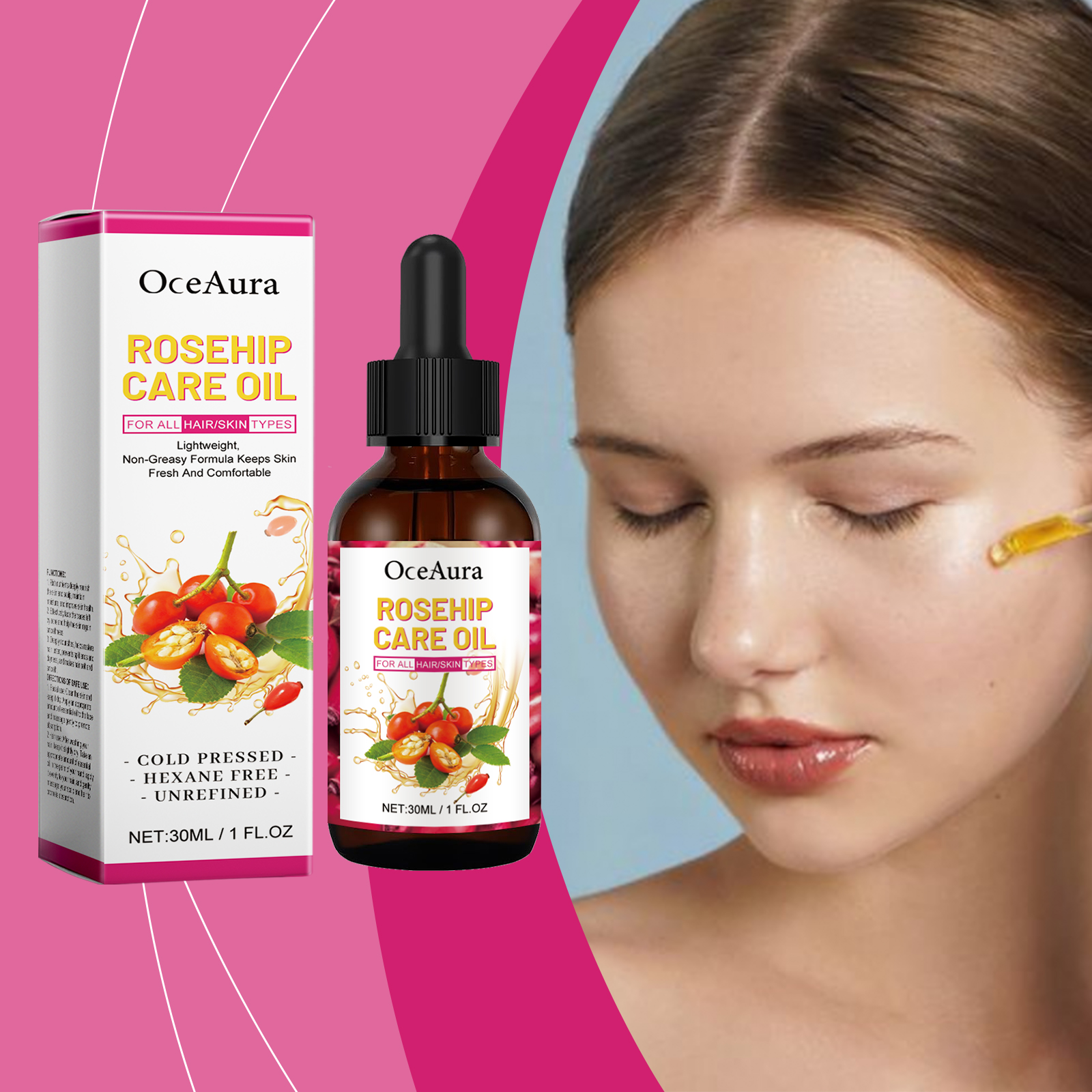 30ml Rosehip Oil For Face Fade - огляд і ціна Face Oil Rosehip