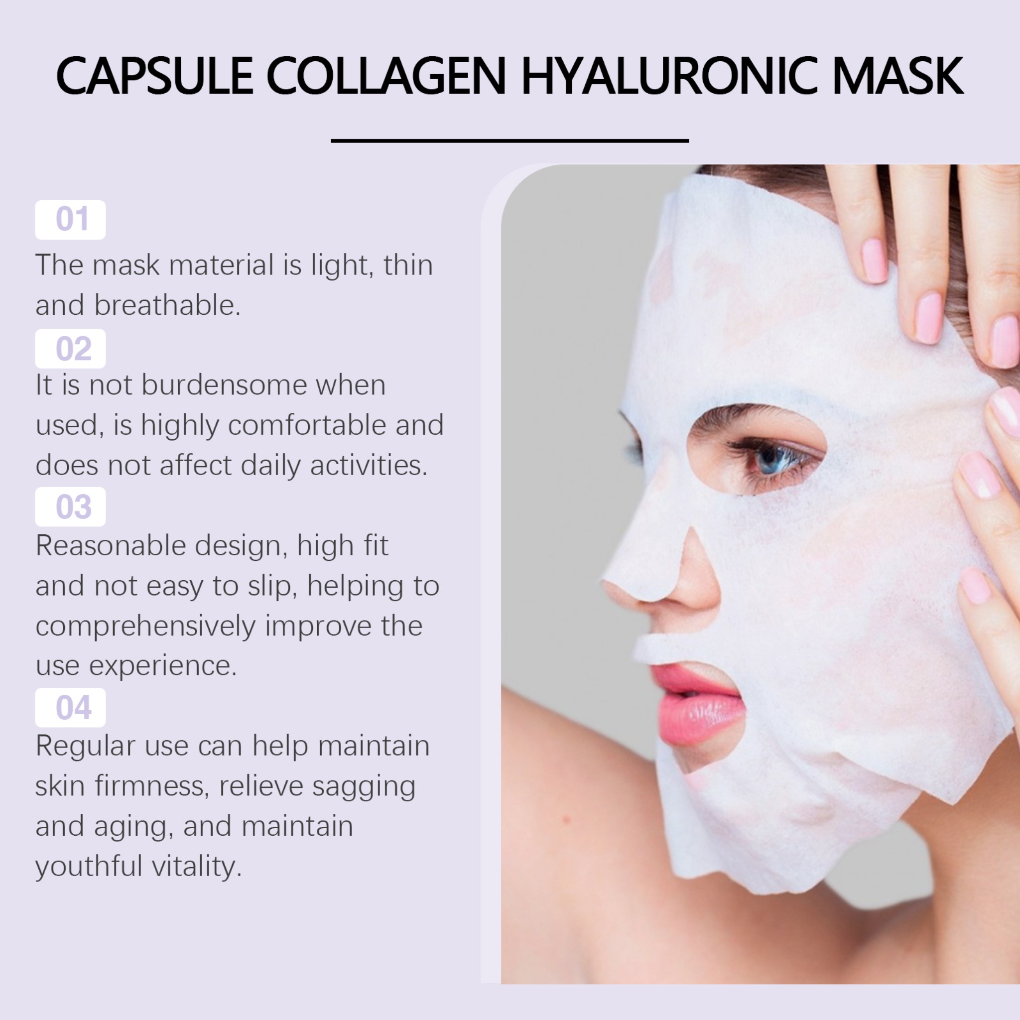Collagen Mask (bag) Moisturizi - огляд і ціна Skincare Collagen