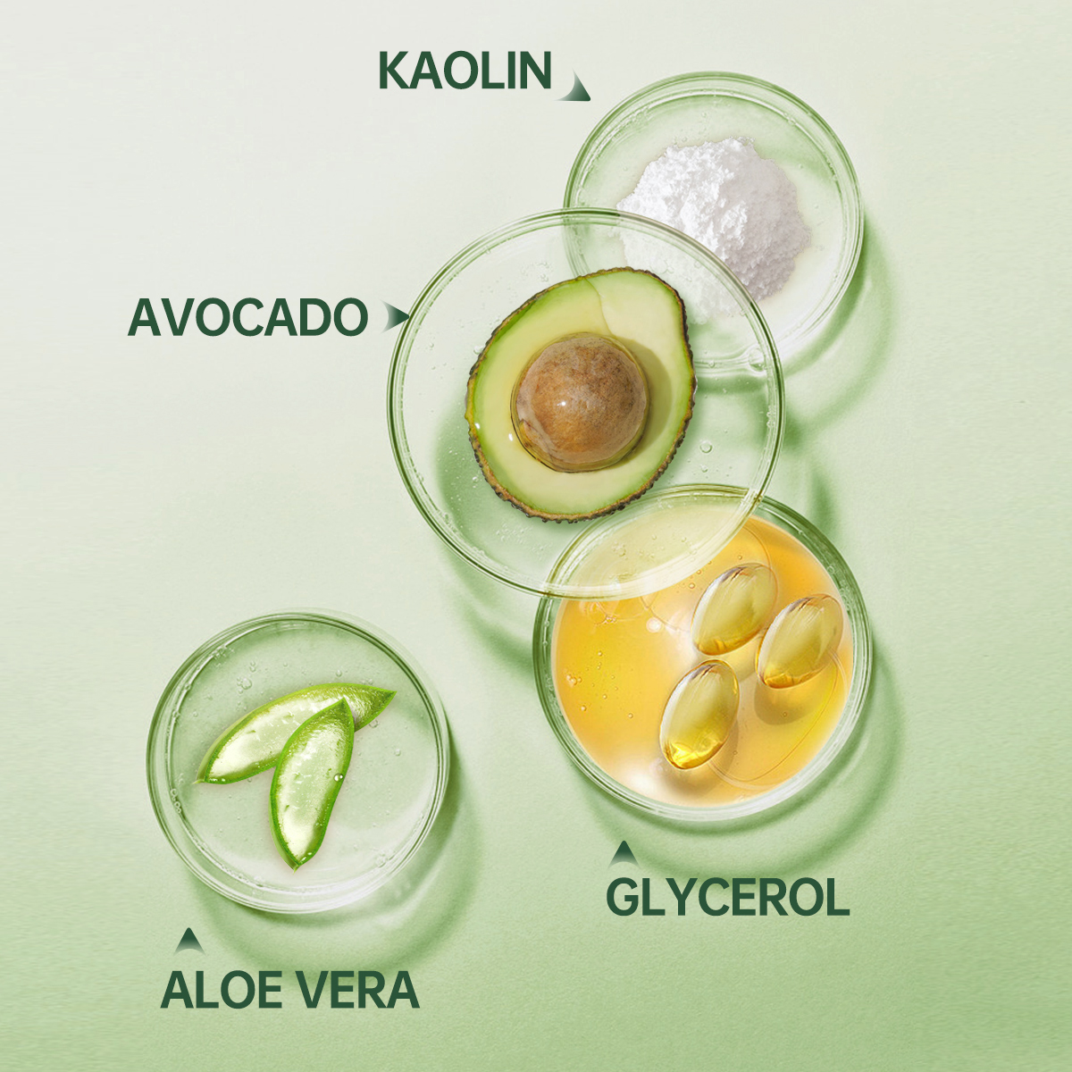 5g/0.17oz*10 Avocado disposabl - огляд і ціна Mud Mask Kaolin