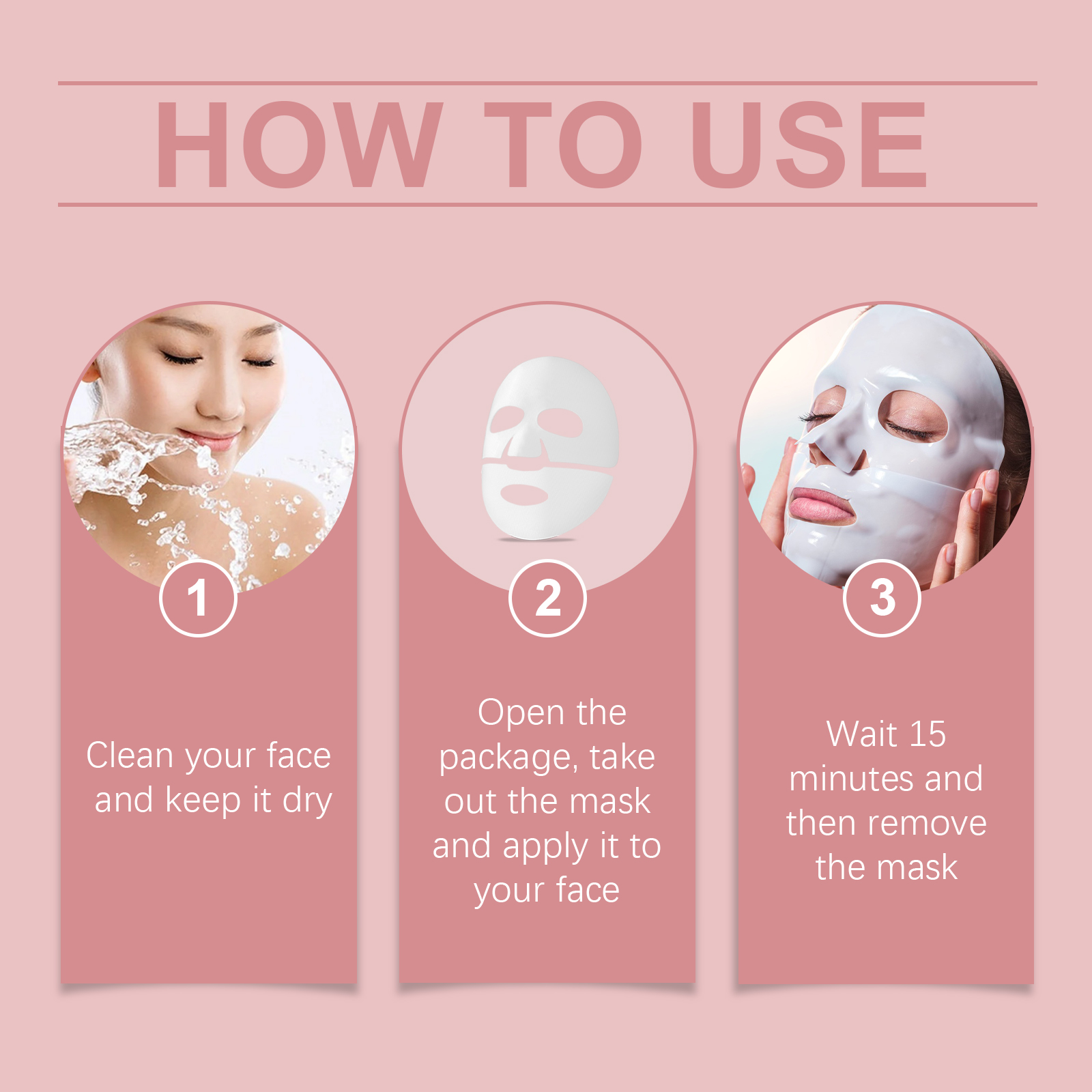 HOYGI Collagen Facial Mask Shr - огляд і ціна Skincare Collagen