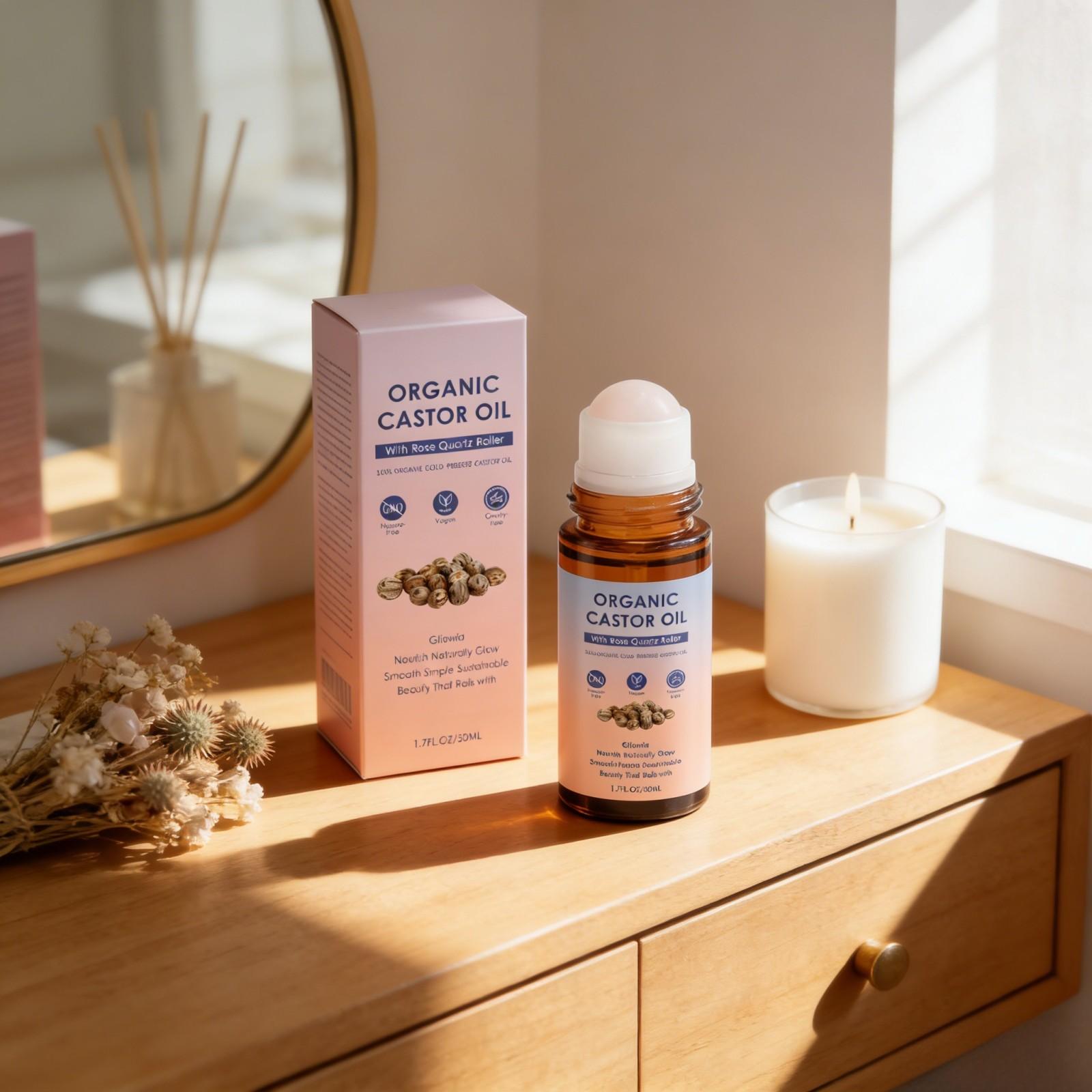 Natural Organic Castor Oil Col - огляд і ціна Face Oil Rosehip