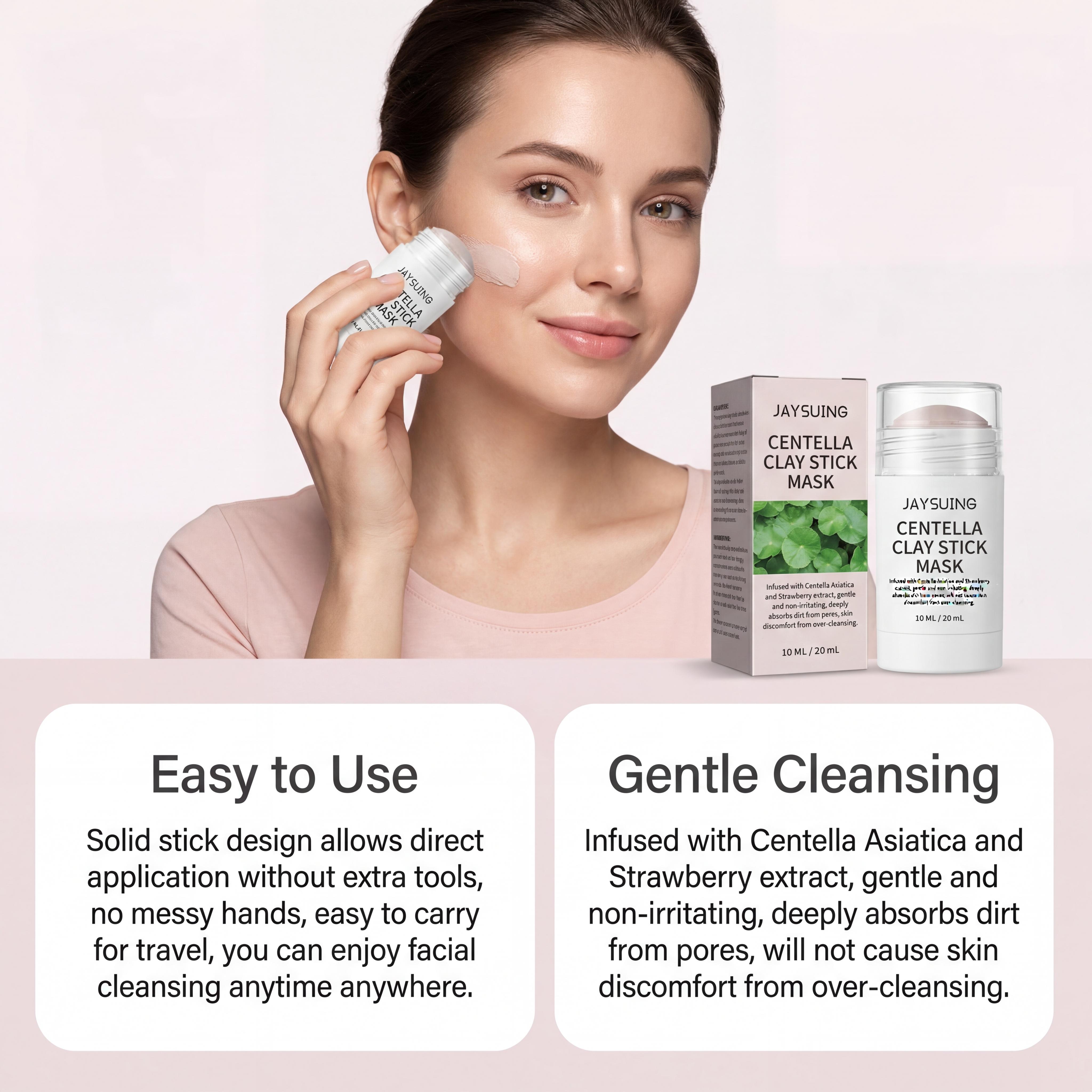 Centella Asiatica Clay Stick D - огляд і ціна Mud Mask Kaolin