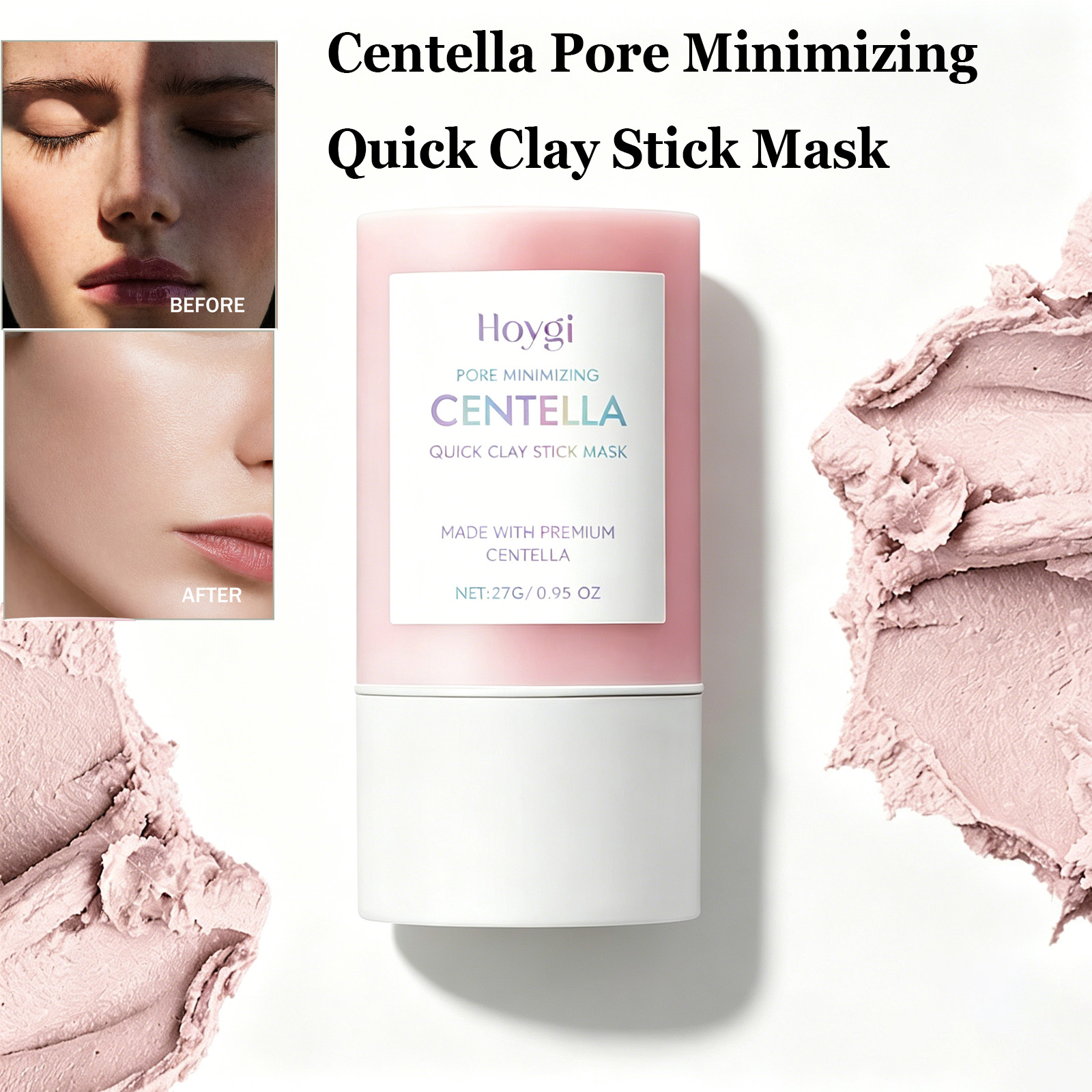 Centella Clay Stick Mask Facia - огляд і ціна Mud Mask Kaolin