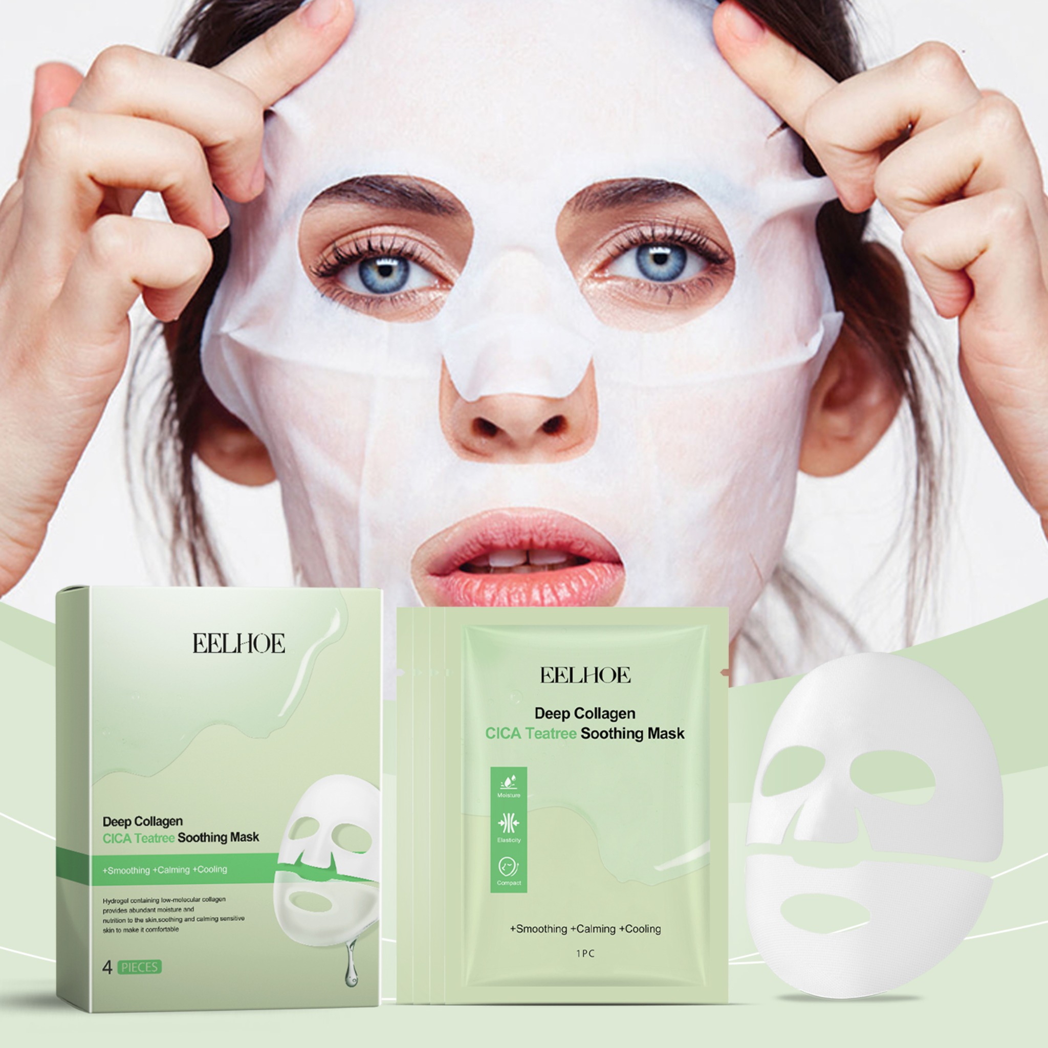 Nicotinamide Face Mask Moistur - огляд і ціна Skincare Collagen