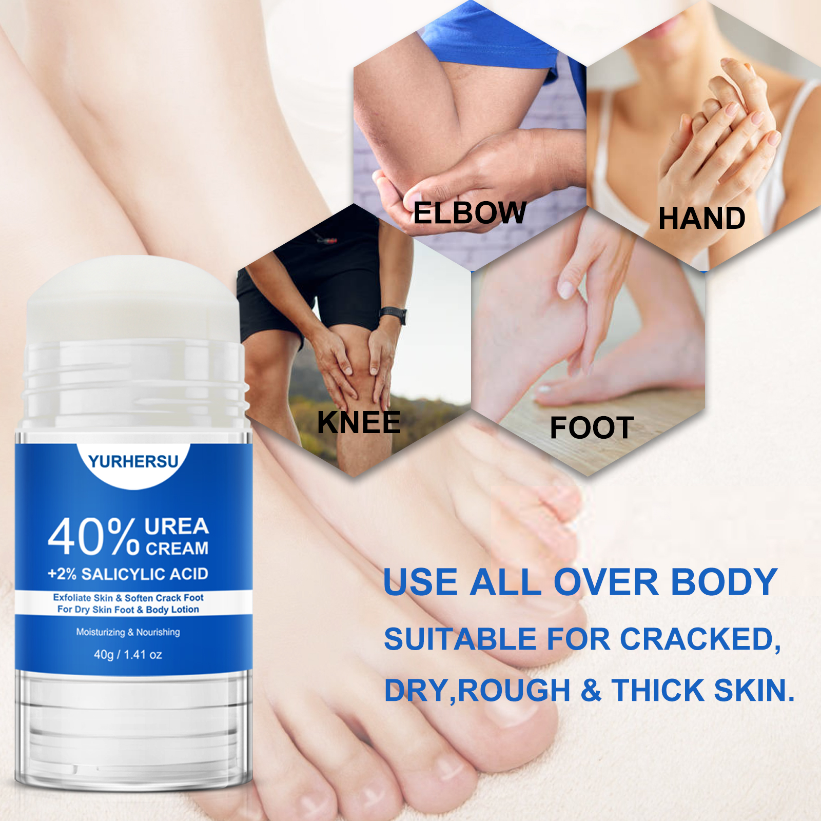 40% Urea Foot Cream Stick - Mo - огляд і ціна Azelaic Acid Cream