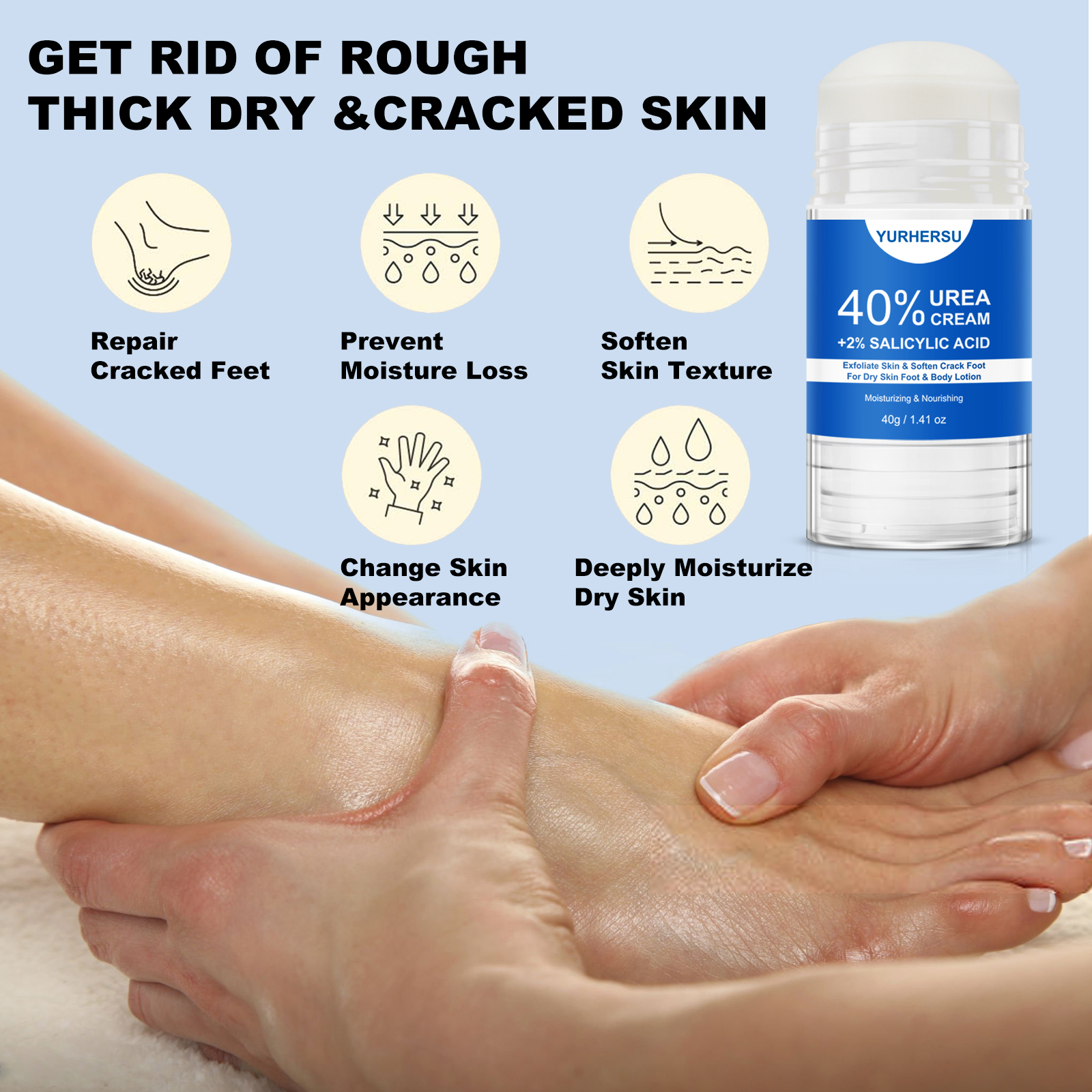40% Urea Foot Cream Stick - Mo - огляд і ціна Azelaic Acid Cream